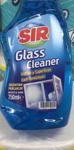 glass cleaner 750ml
